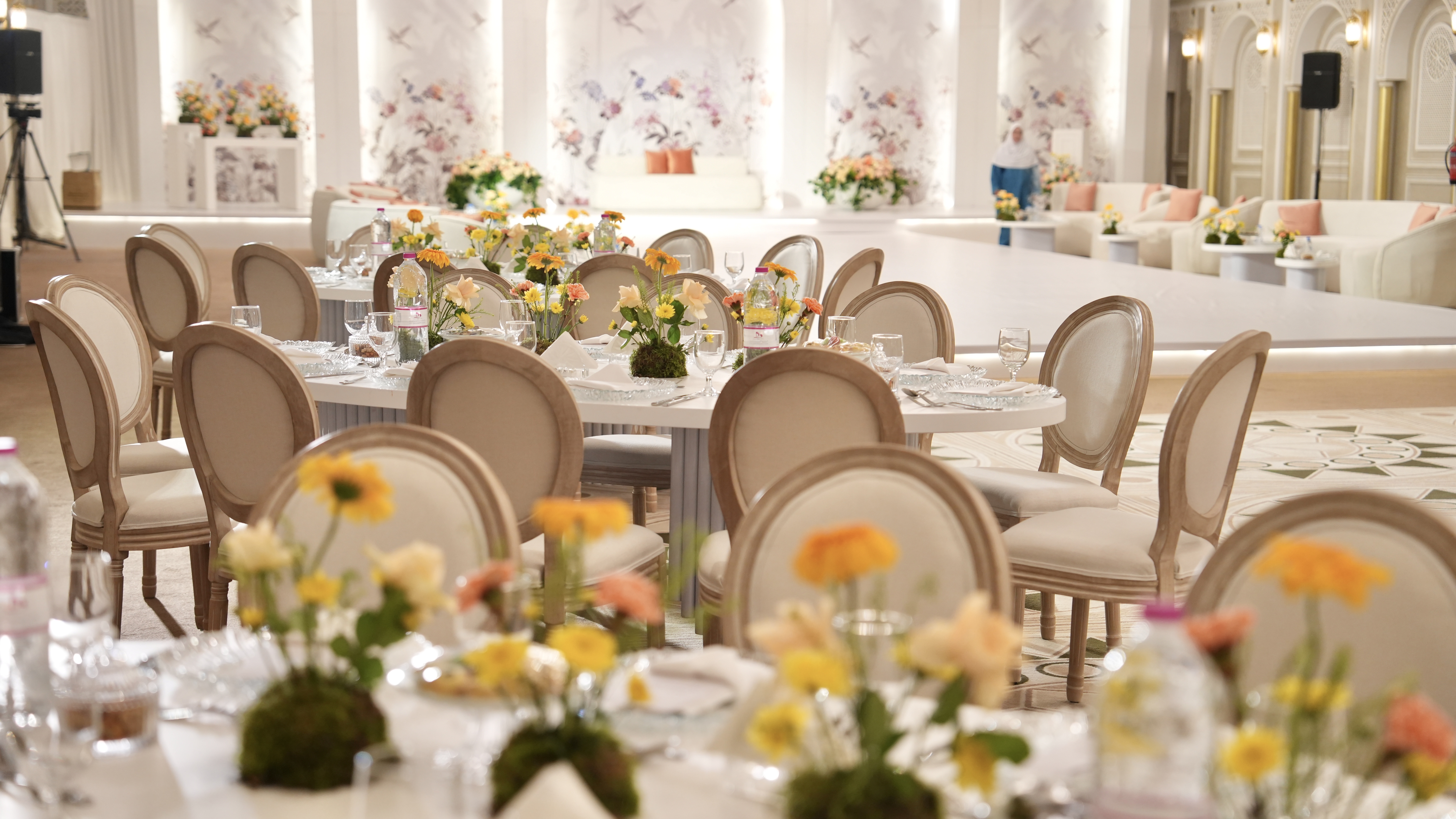 تنسيق الديكور وتجميل الفعاليات